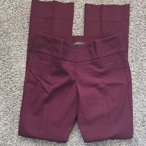 The Limited Deep Burgundy Trousers